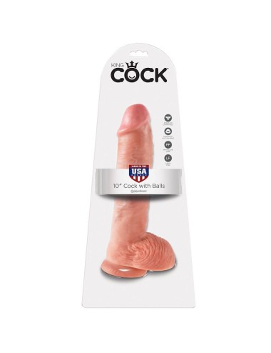 KING COCK 10 "CARNE COM BOLAS 25