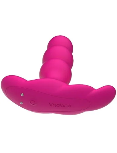 NALONE PEARL VIBRATOR ANAL DE CONTROLE REMOTO PRETO