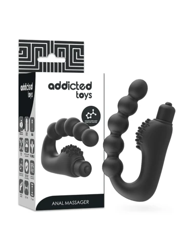 ADDICTED TOYS ANAL MASSAGER PROSTÁTICO COM VIBRAÇÃO