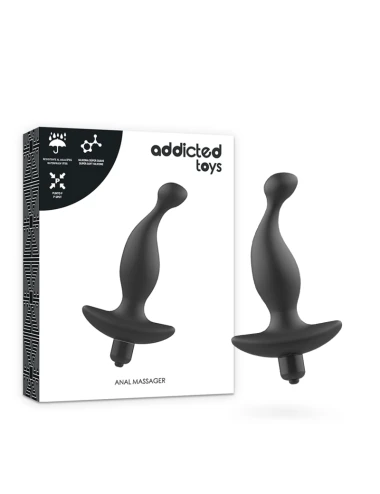 TOYS TOYS ANAL MASSAGER COM BLACK VIBRATION