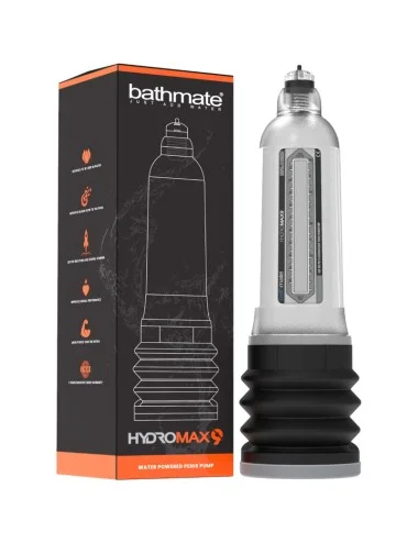 BATHMATE - HYDROMAX 9 BOMBA DE AUMENTO DO PÉNIS TRANSPARENTE