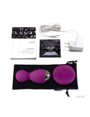 LELO - BADGE HULA BOLAS DEEP ROSE