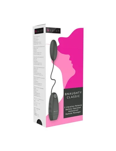 B SWISH BNAUGHTY CLASSIC VIBRATING BALLET BLACK