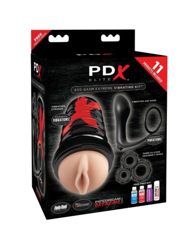 PDX ELITE - KIT DE EXPLOSO ASS-GASM VAGINA DESIGN