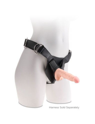 KING COCK - DILDO TRIPLA DENSIDADE 19 CM