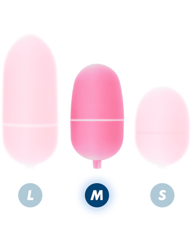 ONLINE - OVO VIBRANTE COM CONTROLE REMOTO M ROSA