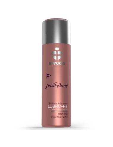SWEDE - FRUITY LOVE LUBRIFICANTE ESPUMANTE MORANGO VINHO 50 ML