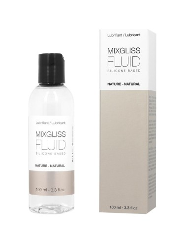 MIXGLISS - LUBRIFICANTE NATURAL  BASE DE SILICONE 100ML