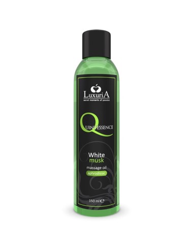 INTIMATELINE LUXURIA - ÓLEO DE MASSAGEM QUINTESSENCE MUSK BRANCO 150 ML