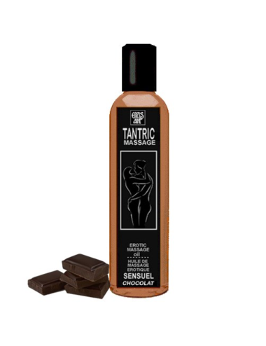 EROS-ART - ÓLEO DE MASSAGEM TNTRICA NATURAL E AFRODISÍACO DE CHOCOLATE 30 ML