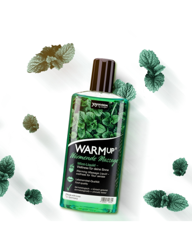 V GEL DE MASSAGEM AQUECENTE WARMUP MENTA 150 ML