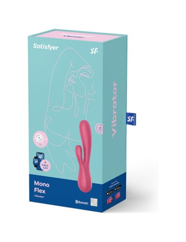 SATISFYER - MONO FLEX VERMELHO COM APLICATIVO