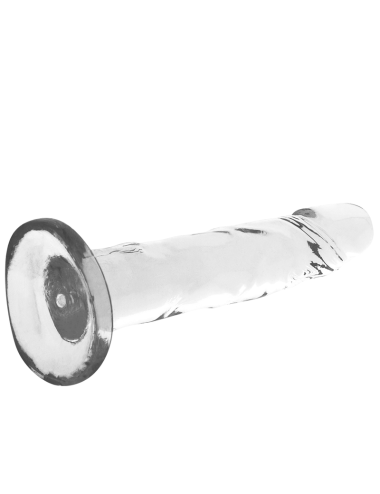 X RAY - ARNÊS + DILDO TRANSPARENTE 18 CM -O- 4 CM