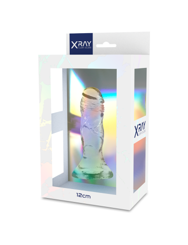 X RAY - ARNÊS + DILDO TRANSPARENTE 12 CM -O- 2.6 CM