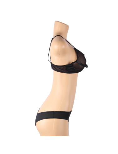 QUEEN LINGERIE - CONJUNTO DUAS PEAS S/M
