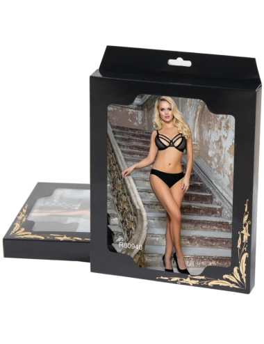 QUEEN LINGERIE - CONJUNTO DUAS PEAS S/M