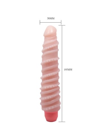 BAILE - VIBRADOR ESPIRAL SENSUAL FLEXI VIBE 19.5 CM