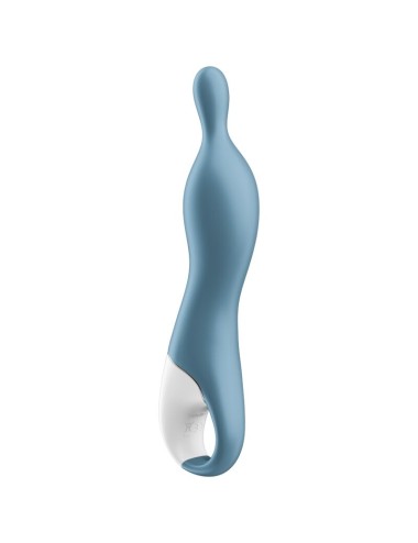 SATISFYER - VIBRADOR AMAZING 1 ASPOT AZUL