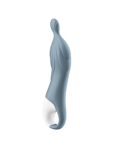 SATISFYER - VIBRADOR AMAZING 2 ASPOT CINZA