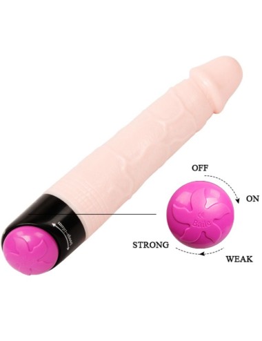 BAILE - VIBRAO E ROTAO SEXUAL COLORIDA 24 CM
