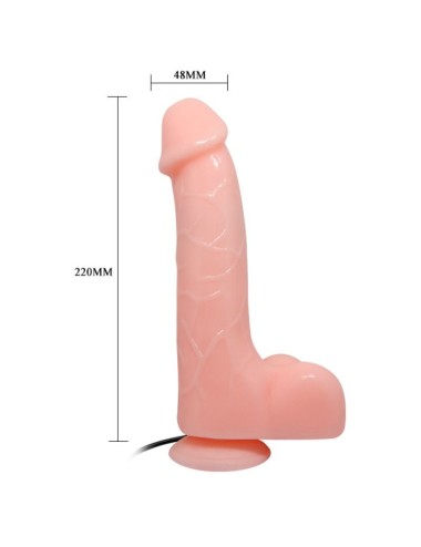BAILE - VIBRADOR REALISTA NATURAL BARBARA 22 CM