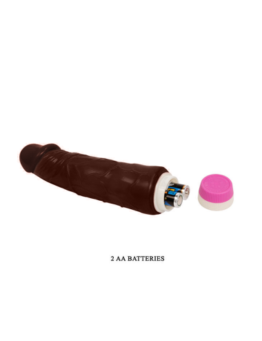 BAILE - VIBRADOR ONDAS DE PRAZER 19.5 CM MULATO