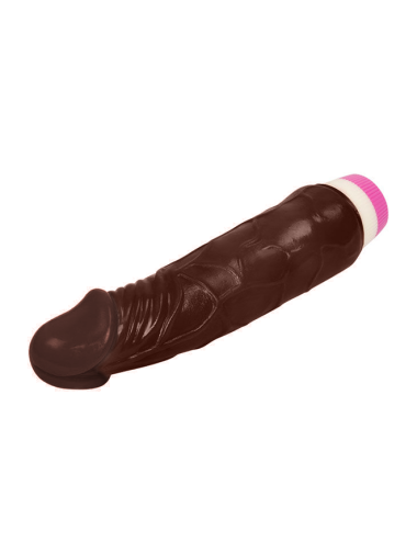 BAILE - VIBRADOR ONDAS DE PRAZER 19.5 CM MULATO