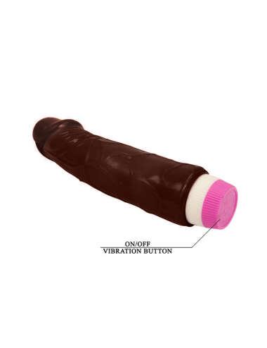 BAILE - VIBRADOR ONDAS DE PRAZER 19.5 CM MULATO