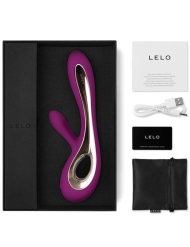 LELO - SORAYA 2 COELHO VIBRADOR ROSA PROFUNDA