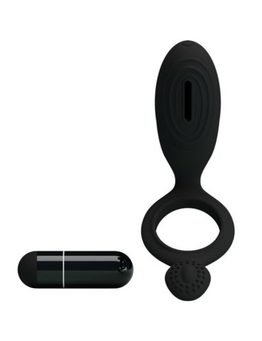 PRETTY LOVE - ANEL VIBRADOR COM ESTIMULADOR ETHEL