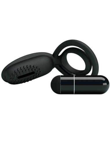 PRETTY LOVE - ANEL VIBRADOR COM ESTIMULADOR ESTHER