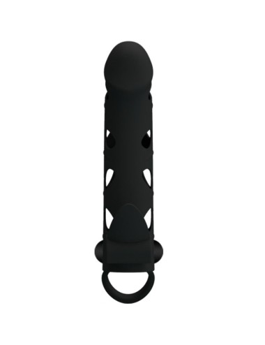 PRETTY LOVE - CAPA DE SILICONE COM VIBRAO 15.2 CM