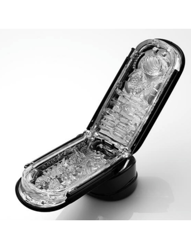 TENGA - MASTURBADOR MASCULINO FLIP ZERO PRETO
