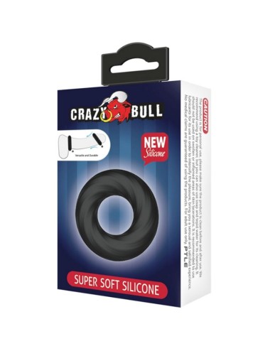 CRAZY BULL - ANEL DE SILICONE SUPER MACIO