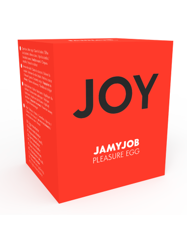 JAMYJOB -MASTURBADOR DE OVO VERSO VERMELHA DISCRETT