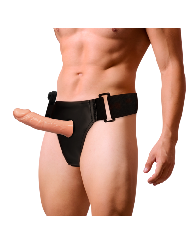 HARNESS ATTRACTION - RNES HOLLOW BENNY COM VIBRADOR 15 CM -O- 4.5 CM