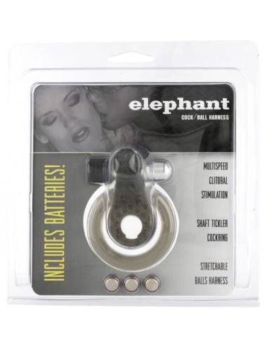 SEVEN CREATIONS - ANEL VIBRADOR COM ELEFANTE ESTIMULANTE
