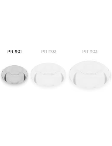 POWERING - ANEL PARA O PÊNIS SUPER FLEXÍVEL E RESISTENTE 3,5CM TRANSPARENTE