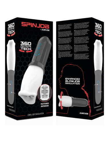 JAMYJOB - ESTIMULADOR DE SEXO ORAL SPINJOB