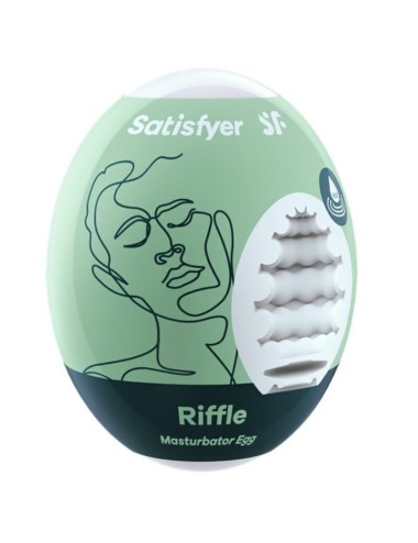 OVO DE MASTURBADOR DE RIFFLE SATISFYER
