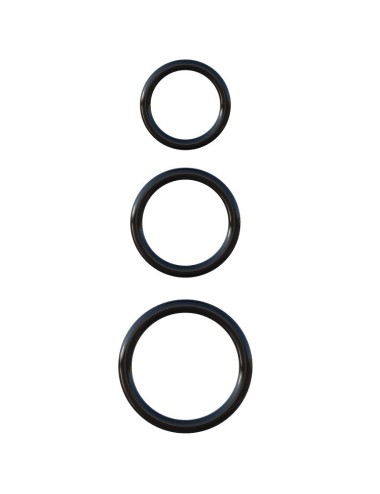 FANTASY C-RINGZ - CONJUNTO DE ESTAMINA DE 3 ANEL DE SILICONE