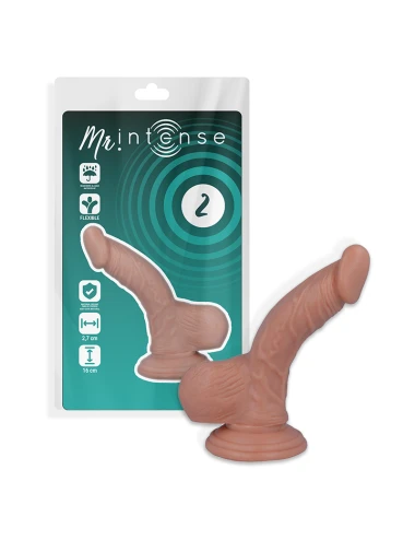 MR INTENSE - 2 REALISTIC PENIS 16 CM -O- 2.7 CM