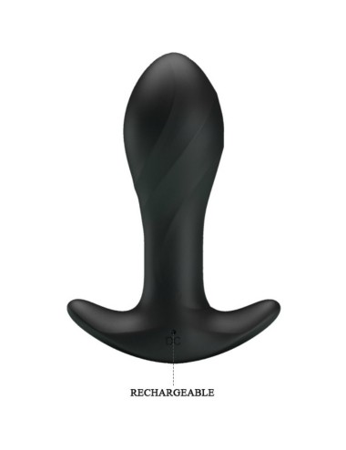 PRETTY LOVE - VIBRADOR ANAL PRETO PRETO AMOR