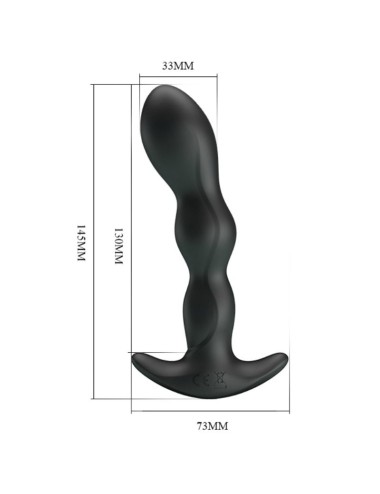 PRETTY LOVE - MASSAGER ANAL 12 MODOS DE VIBRAO