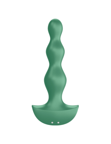 SATISFYER - VIBRADOR LOLLI PLUG 2 PLUG VERDE