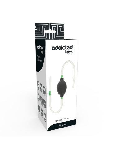 ADDICTED TOYS - CONJUNTO DE ENEMA PRETO