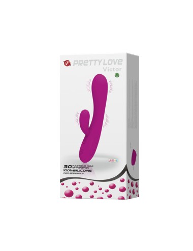 PRETTY LOVE - SMART VIBRADOR VICTOR COM ESTIMULADOR DE CLITÓRIS