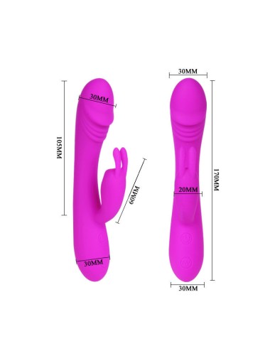 PRETTY LOVE - SMART - VIBRADOR COM COELHO 30 MODOS HUNTER