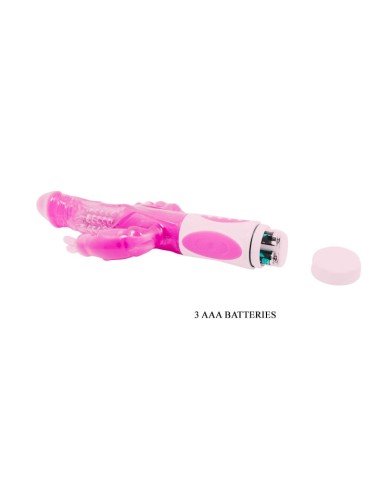 BAILE - PRETTY BUNNY TRIPLO VIBRADOR ROTADOR