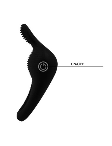PRETTY LOVE - ANEL VIBRADOR LOVE DEDAL PRETO